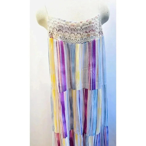 NWT LAUREN CONRAD Women Sleeveless Pullover Square Neck Lined Dress Plus Size 1X - Picture 8 of 14